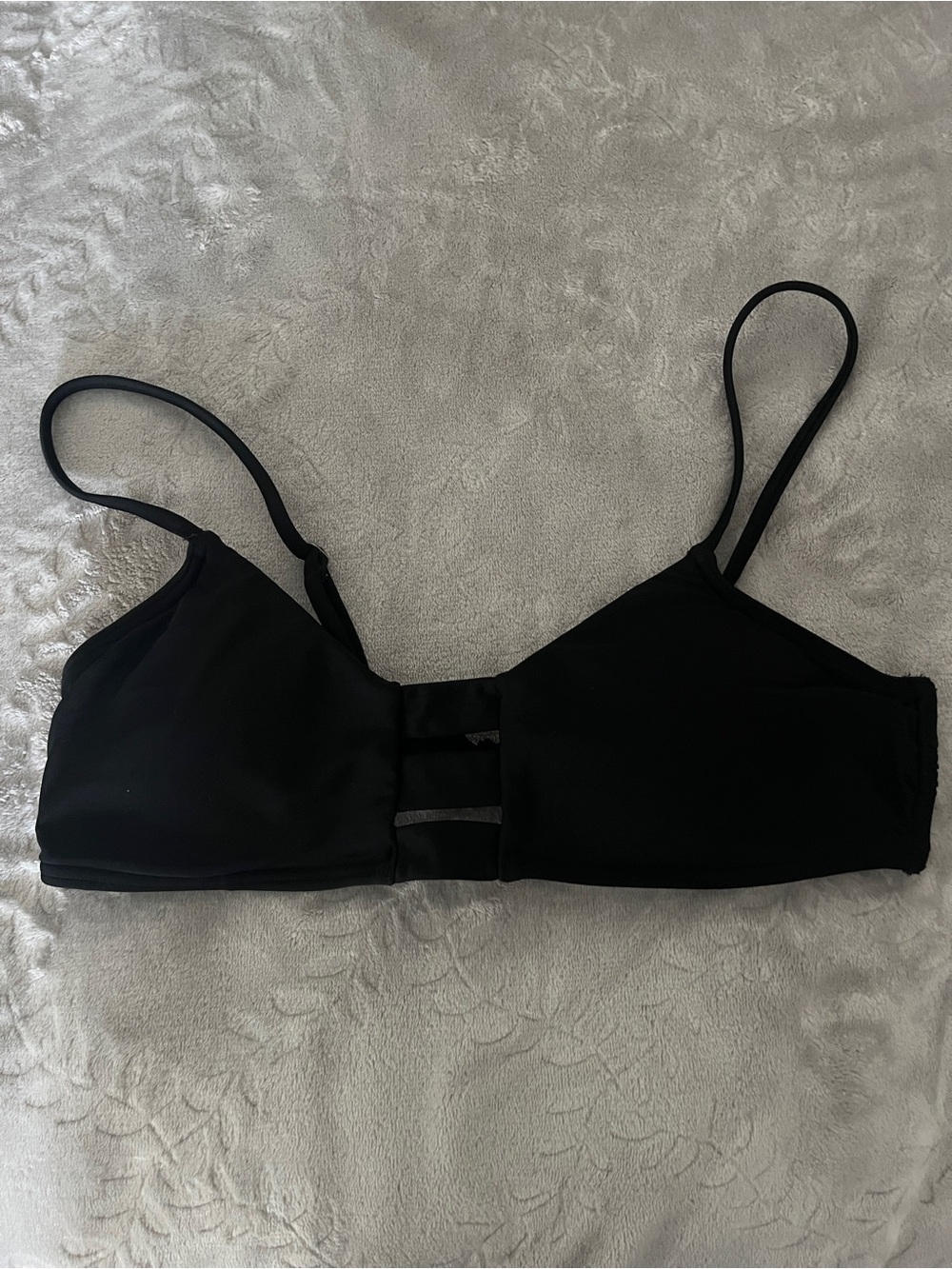 Hollister Black Swim Top